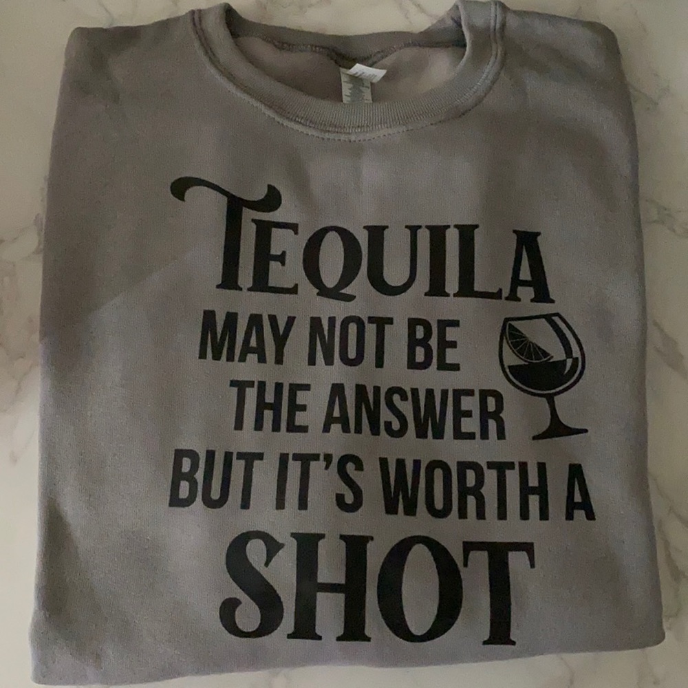 Worth a shot crewneck